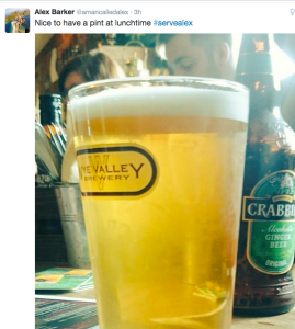 Bar staff gain experience in knowing if someone has already had too much before arriving. Who is to know what Alex had on a day out on his own in Falmouth before 9.30pm.